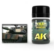 WASH FOR NATO VEHICLES - AK Interactive AK075 WASH FOR NATO VEHICLES - AK Interactive AK075