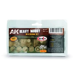 HEAVY MUDDY SET - AK Interactive AK077