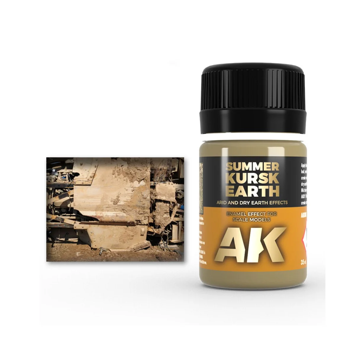 SUMMER KURSK EARTH EFFECTS - AK Interactive AK080 SUMMER KURSK EARTH EFFECTS - AK Interactive AK080