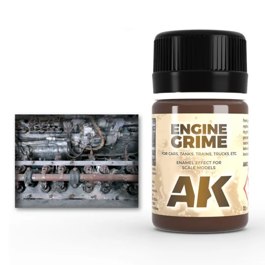 ENGINE GRIME - AK Interactive AK082 ENGINE GRIME - AK Interactive AK082