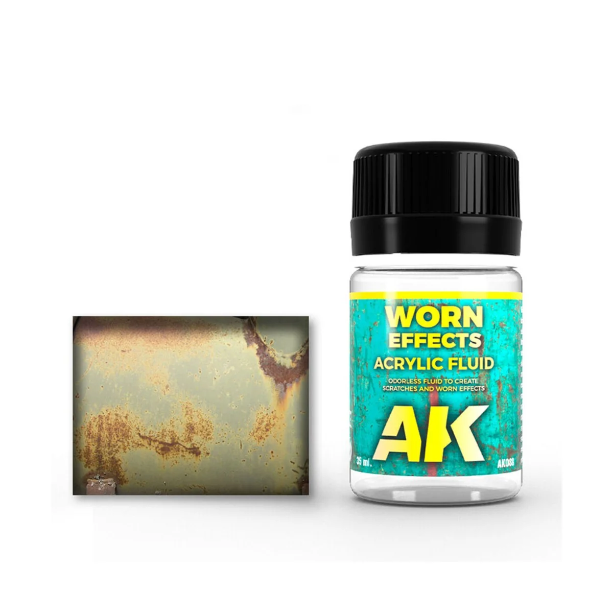 CHIPPING EFFECTS ACRYLIC FLUID - AK Interactive AK088 CHIPPING EFFECTS ACRYLIC FLUID - AK Interactive AK088