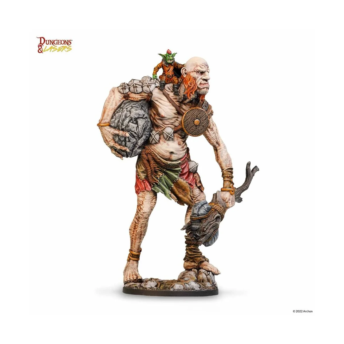 Dungeons & Lasers Miniatures: PEPE THE GIANT - Archon Studio DNL0039