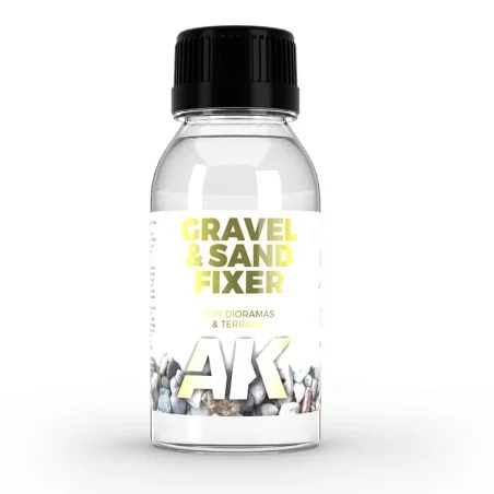 GRAVEL & SAND FIXER - AK Interactive AK118