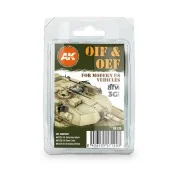 OIF & OEF - US VEHICLES WEATHERING SET - AK Interactive AK120