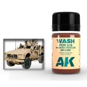 WASH FOR OIF & OEF - US VEHICLES - AK Interactive AK121