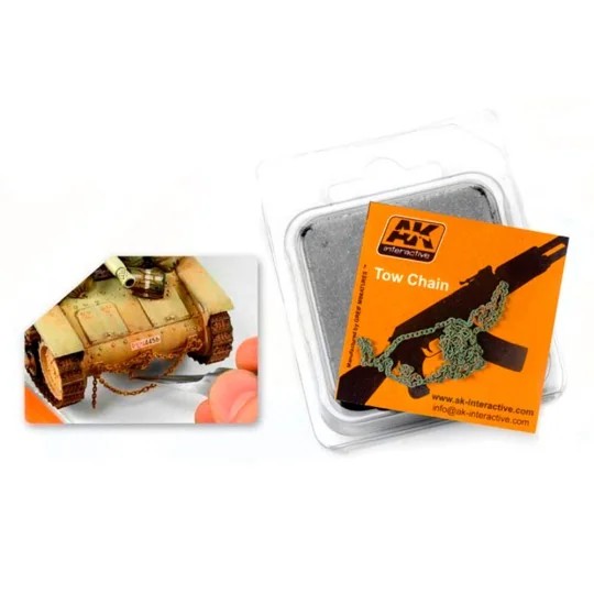 RUSTY TOW CHAIN SMALL - AK Interactive AK229 RUSTY TOW CHAIN SMALL - AK Interactive AK229