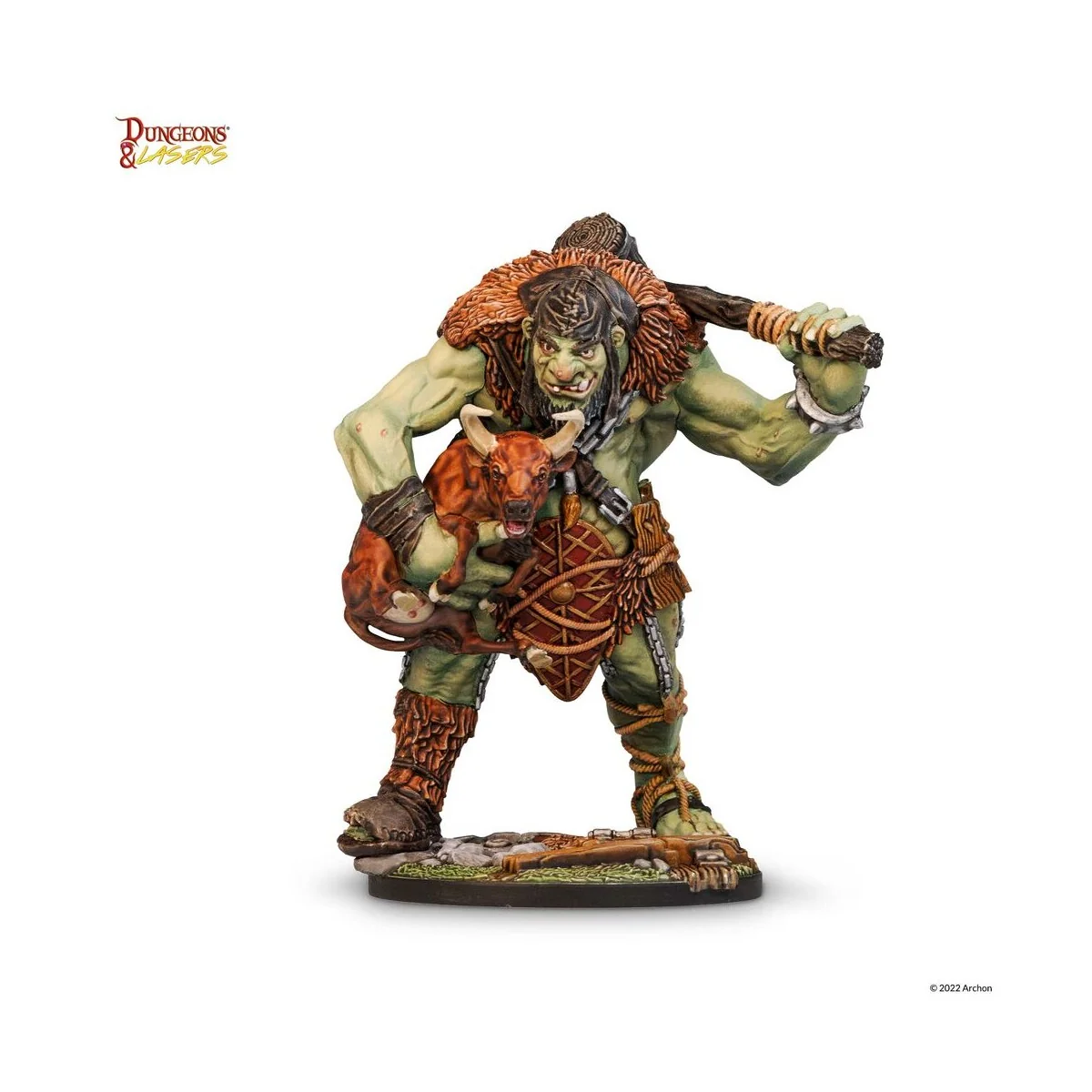 Dungeons & Lasers Miniatures: YAHAZZAL THE HUNGRY TROLL - Archon St...