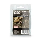 WOOD WEATHERING SET - AK Interactive AK260 WOOD WEATHERING SET - AK Interactive AK260