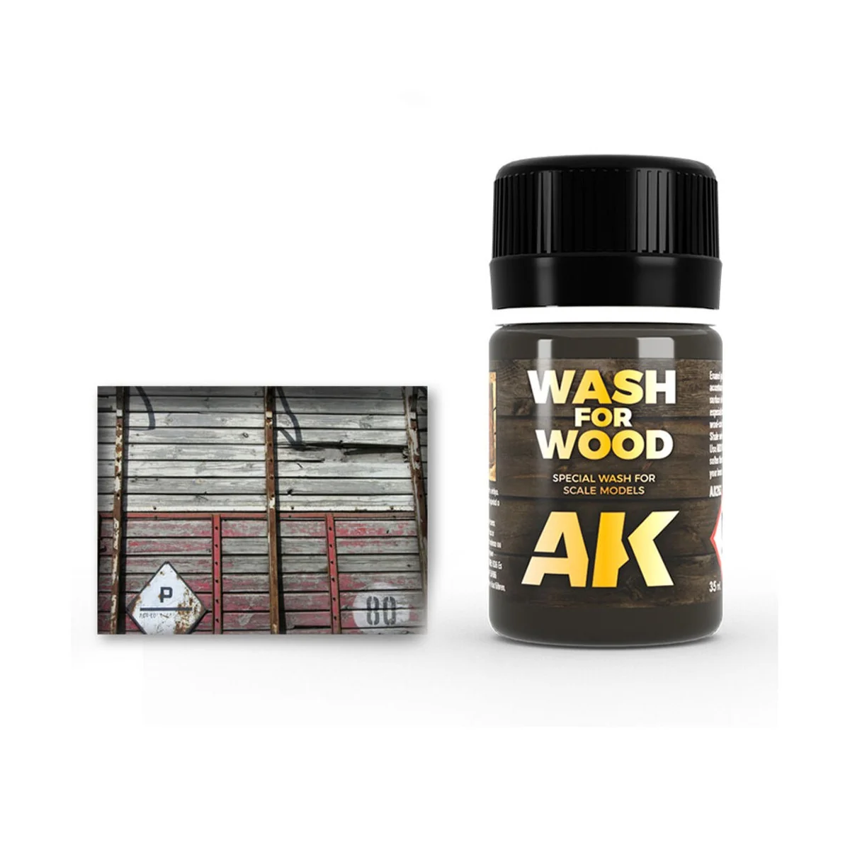 WASH FOR WOOD - AK Interactive AK263 WASH FOR WOOD - AK Interactive AK263