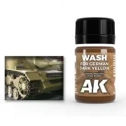 WASH FOR DARK YELLOW VEHICLES - AK Interactive AK300