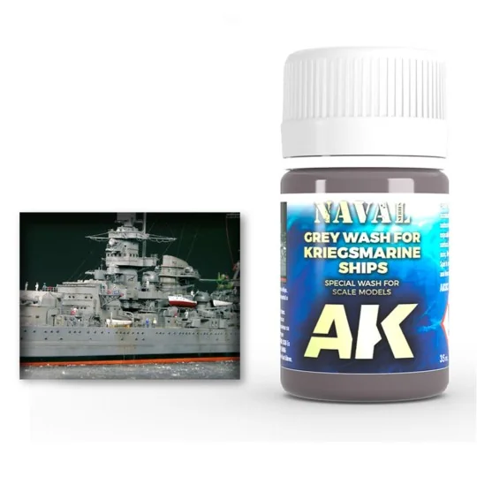 GREY WASH FOR KRIEGSMARINE SHIPS - AK Interactive AK303