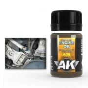 AIRCRAFT ENGINE OIL - AK Interactive AK2019 AIRCRAFT ENGINE OIL - AK Interactive AK2019