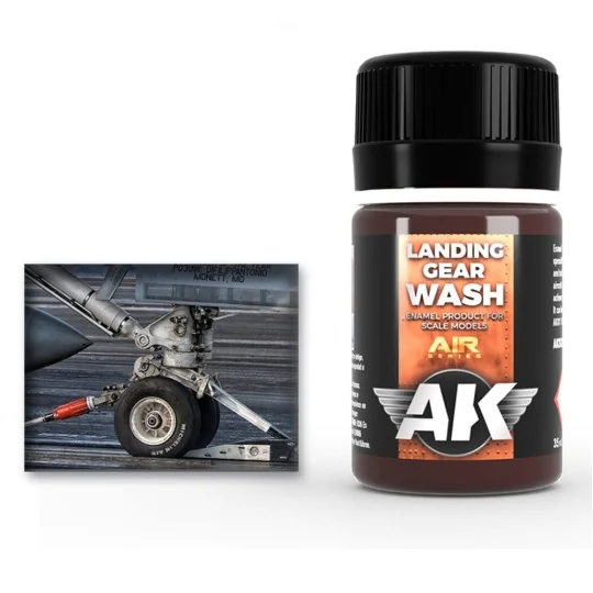 WASH FOR LANDING GEAR - AK Interactive AK2029 WASH FOR LANDING GEAR - AK Interactive AK2029