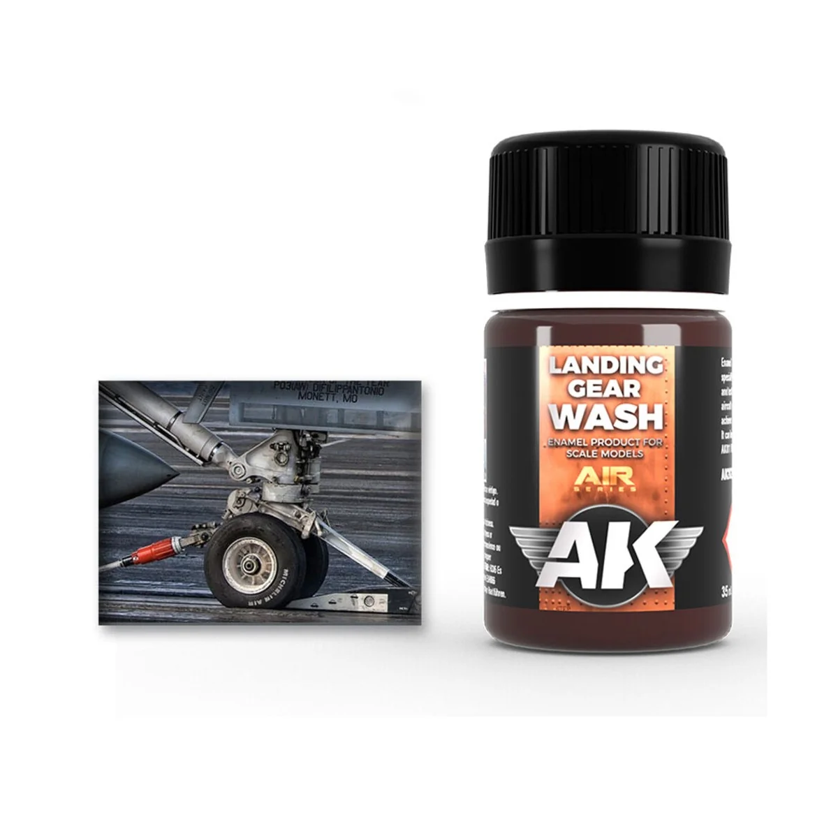 WASH FOR LANDING GEAR - AK Interactive AK2029 WASH FOR LANDING GEAR - AK Interactive AK2029