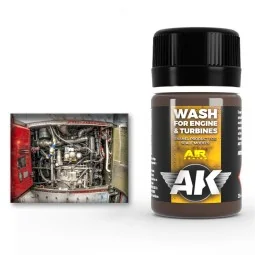WASH FOR AIRCRAFT ENGINE - AK Interactive AK2033