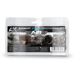 EXAUSTS & STAINS WEATHERING SET - AK Interactive AK2037