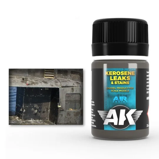 KEROSENE LEAKS & STAINS - AK Interactive AK2039 KEROSENE LEAKS & STAINS - AK Interactive AK2039