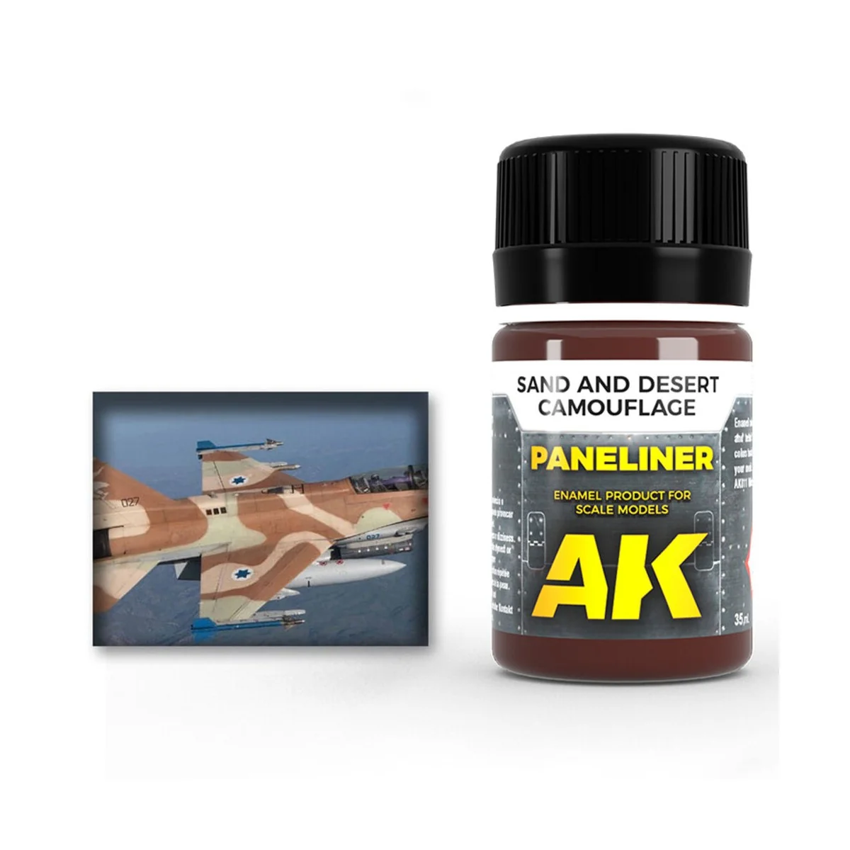 Paneliner for sand and desert camouflage 35ml - AK Interactive AK2073