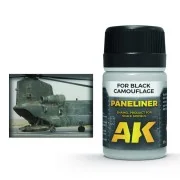 Paneliner for black camouflage 35ml - AK Interactive AK2075