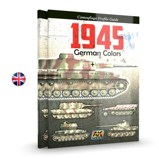 1945 GERMAN COLORS PROFILE GUIDE English - AK Interactive AK403