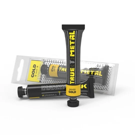 TRUE METAL GOLD - AK Interactive AK450 TRUE METAL GOLD - AK Interactive AK450
