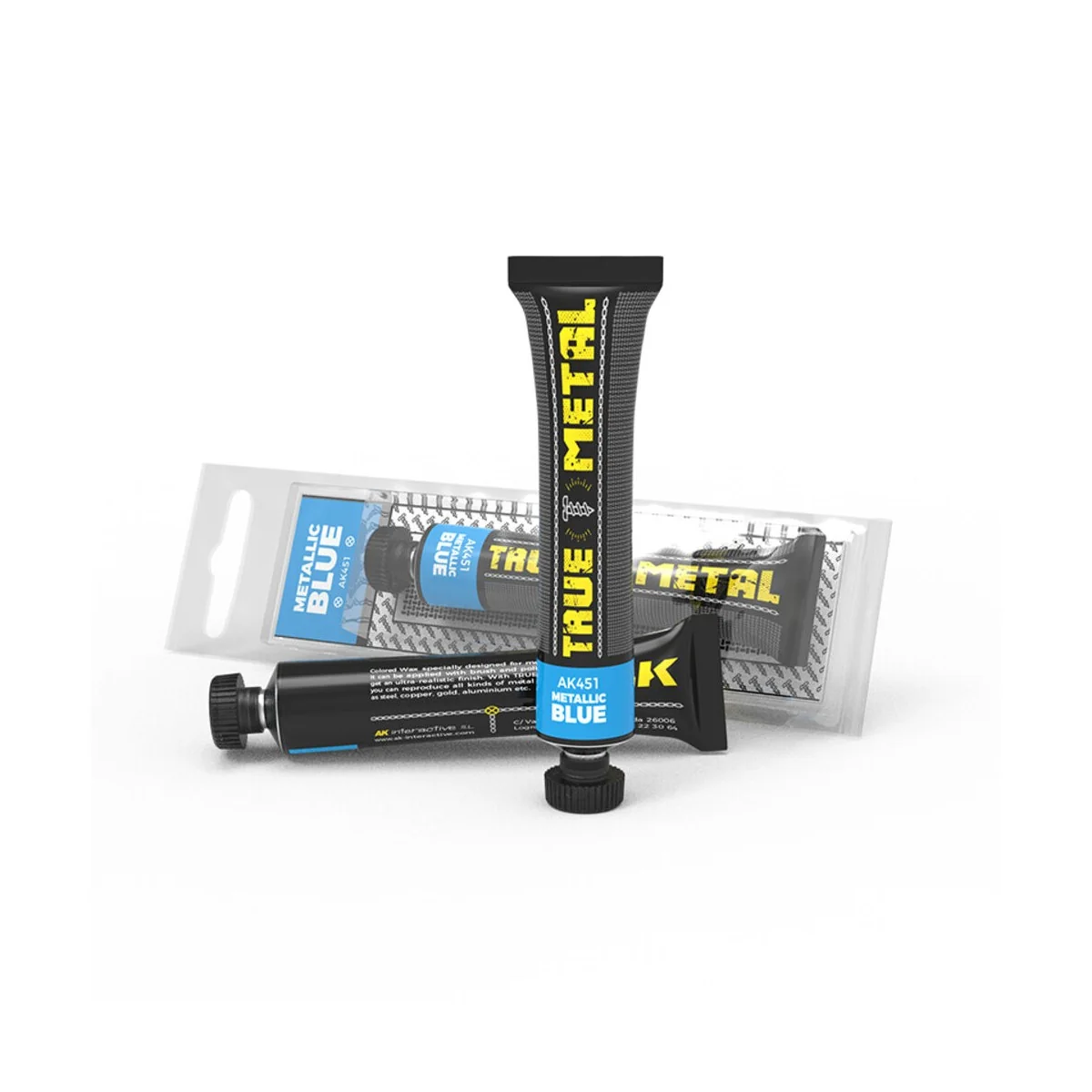 TRUE METAL METALIC BLUE - AK Interactive AK451 TRUE METAL METALIC BLUE - AK Interactive AK451