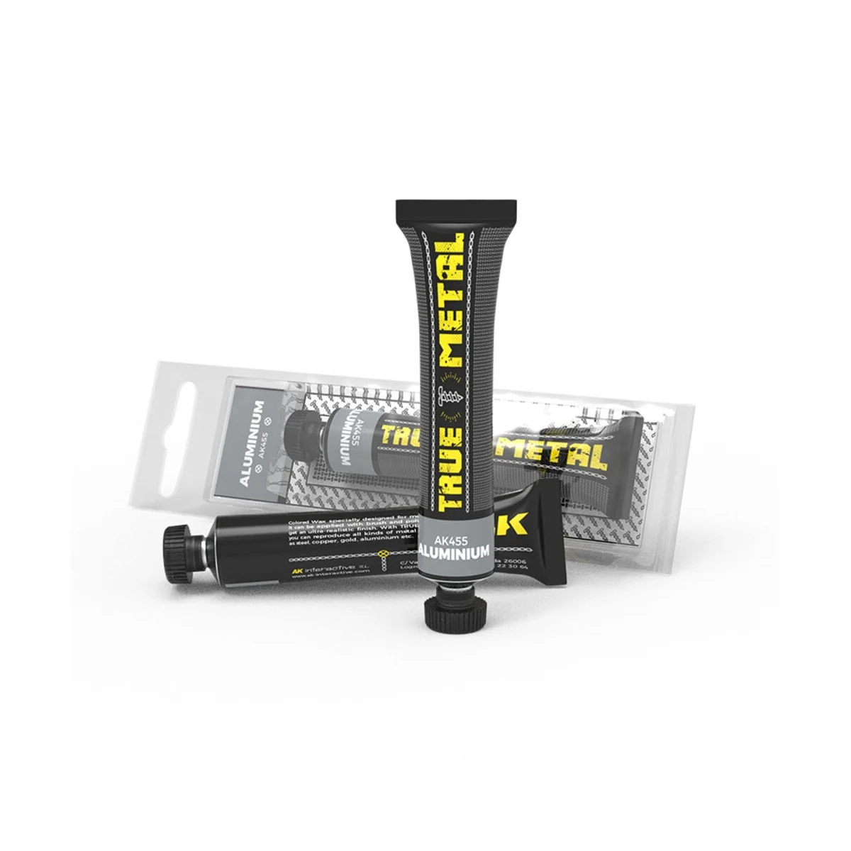 TRUE METAL ALUMINIUM - AK Interactive AK455 TRUE METAL ALUMINIUM - AK Interactive AK455