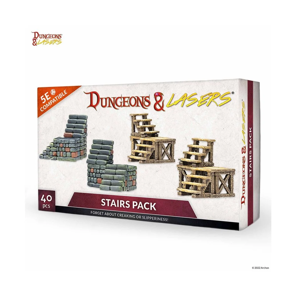 Dungeons & Lasers Expansion Set: STAIRS PACK - Archon Studio DNL0038