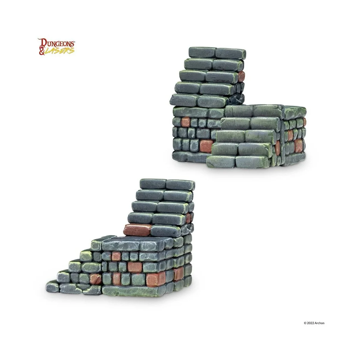 Dungeons & Lasers Expansion Set: STAIRS PACK - Archon Studio DNL0038