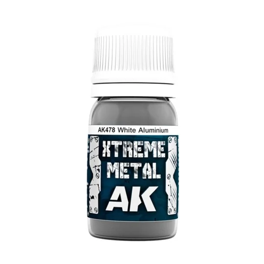 XTREME WHITE ALUMINIUM - AK Interactive AK478