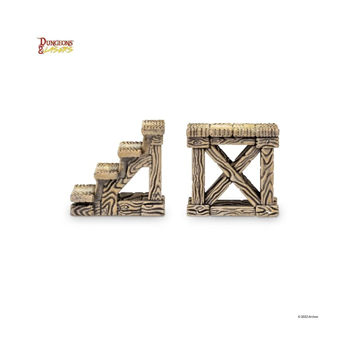 Dungeons & Lasers Expansion Set: STAIRS PACK - Archon Studio DNL0038