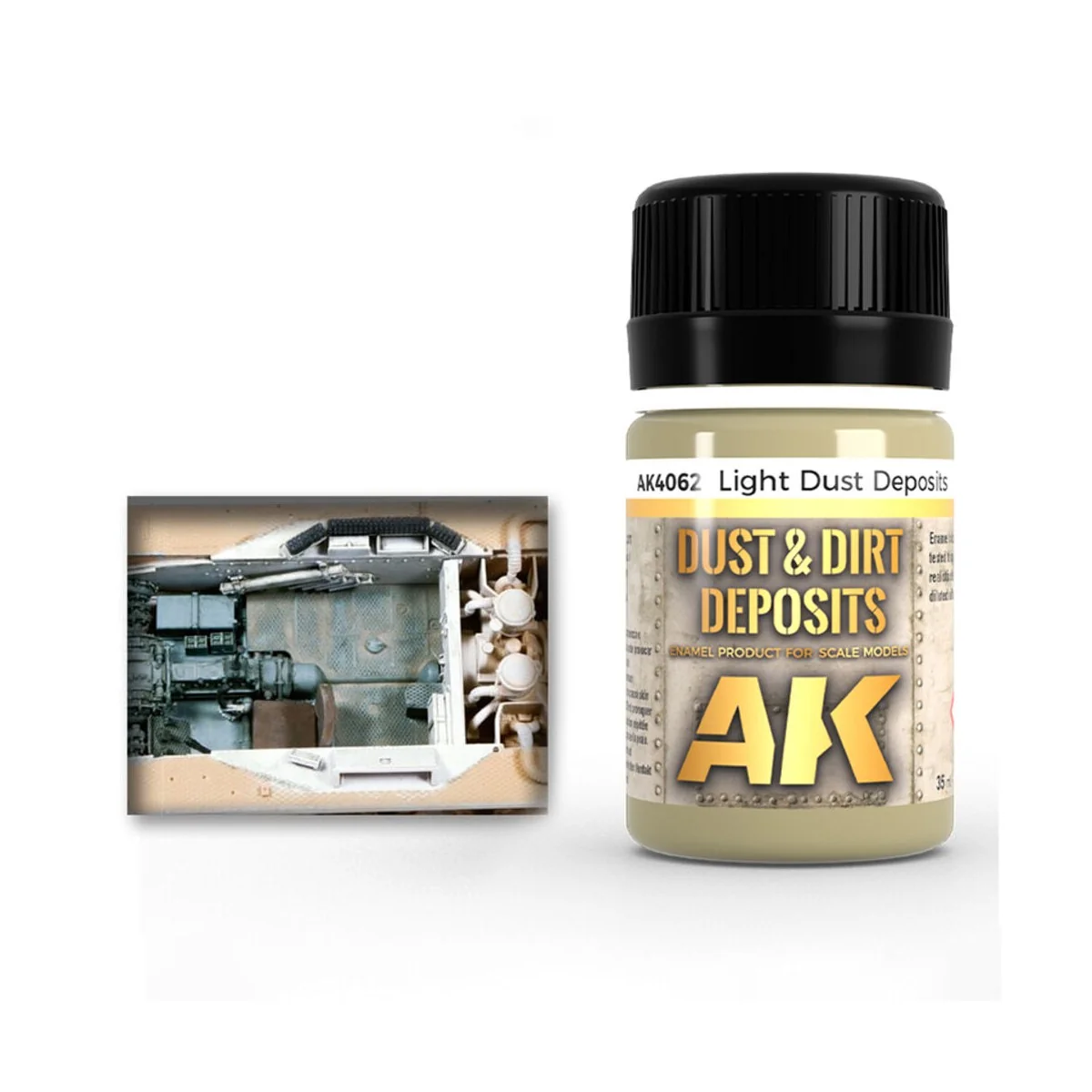 LIGHT DUST DEPOSIT - AK Interactive AK4062 LIGHT DUST DEPOSIT - AK Interactive AK4062