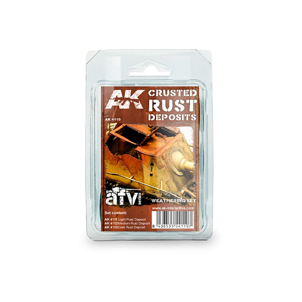 CRUSTED RUST DEPOSITS - AK Interactive AK4110
