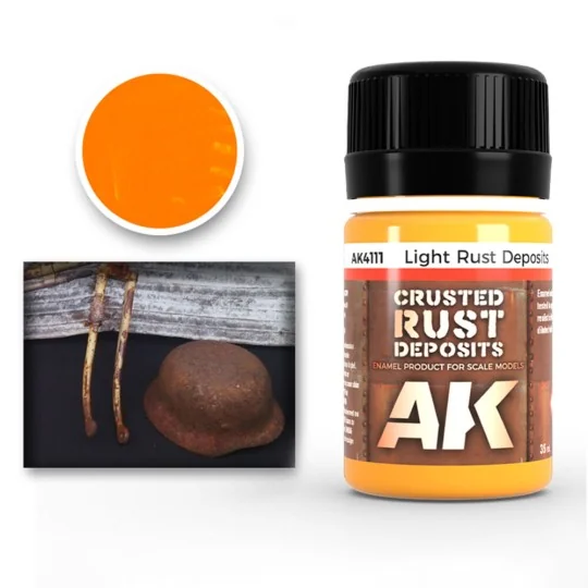 LIGHT RUST DEPOSIT - AK Interactive AK4111