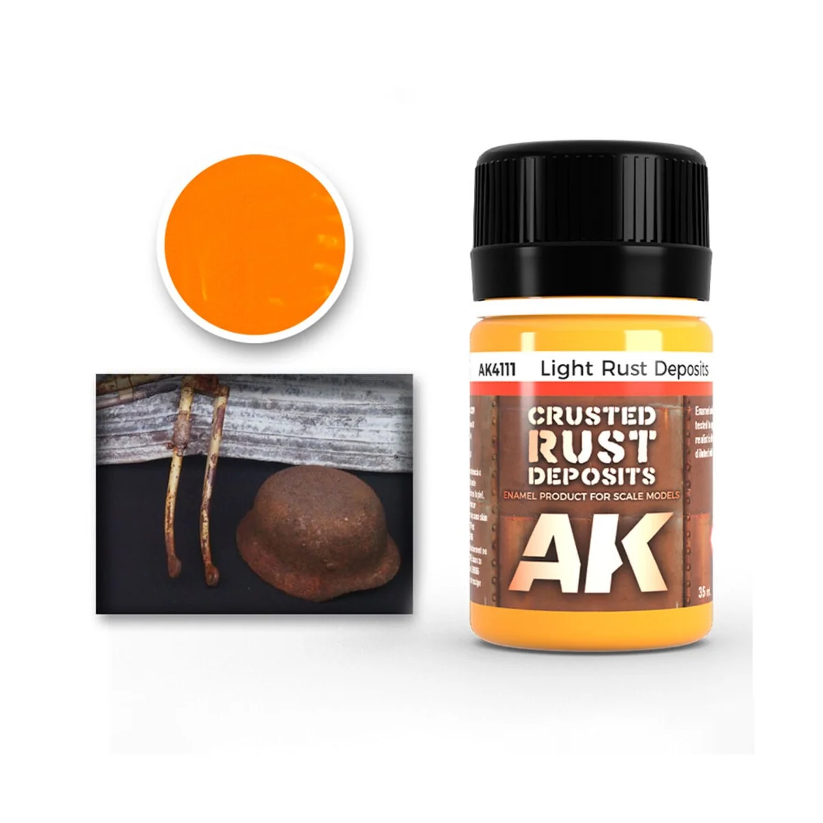 LIGHT RUST DEPOSIT - AK Interactive AK4111