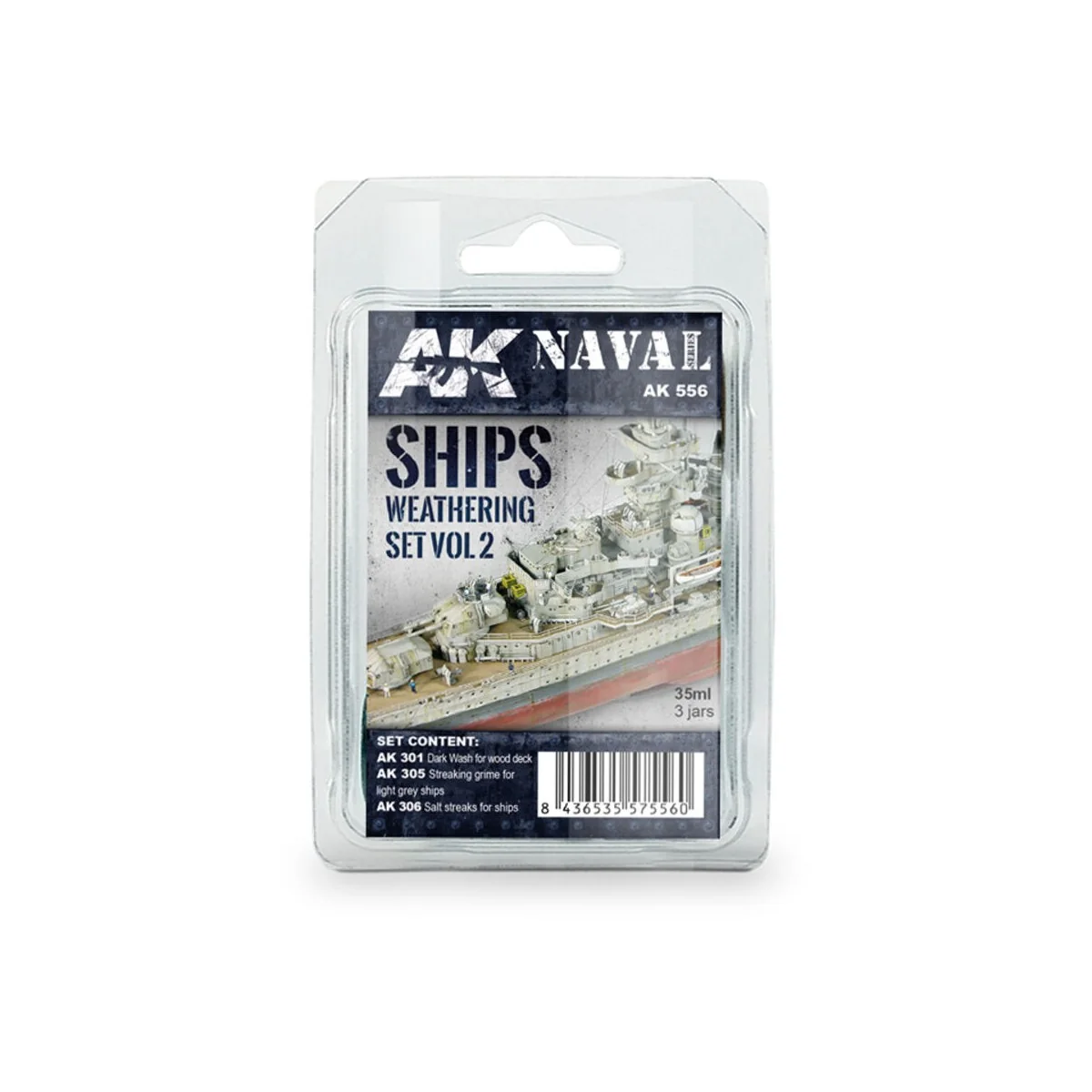 SHIPS VOL.2 WEATHERING SET - AK Interactive AK556