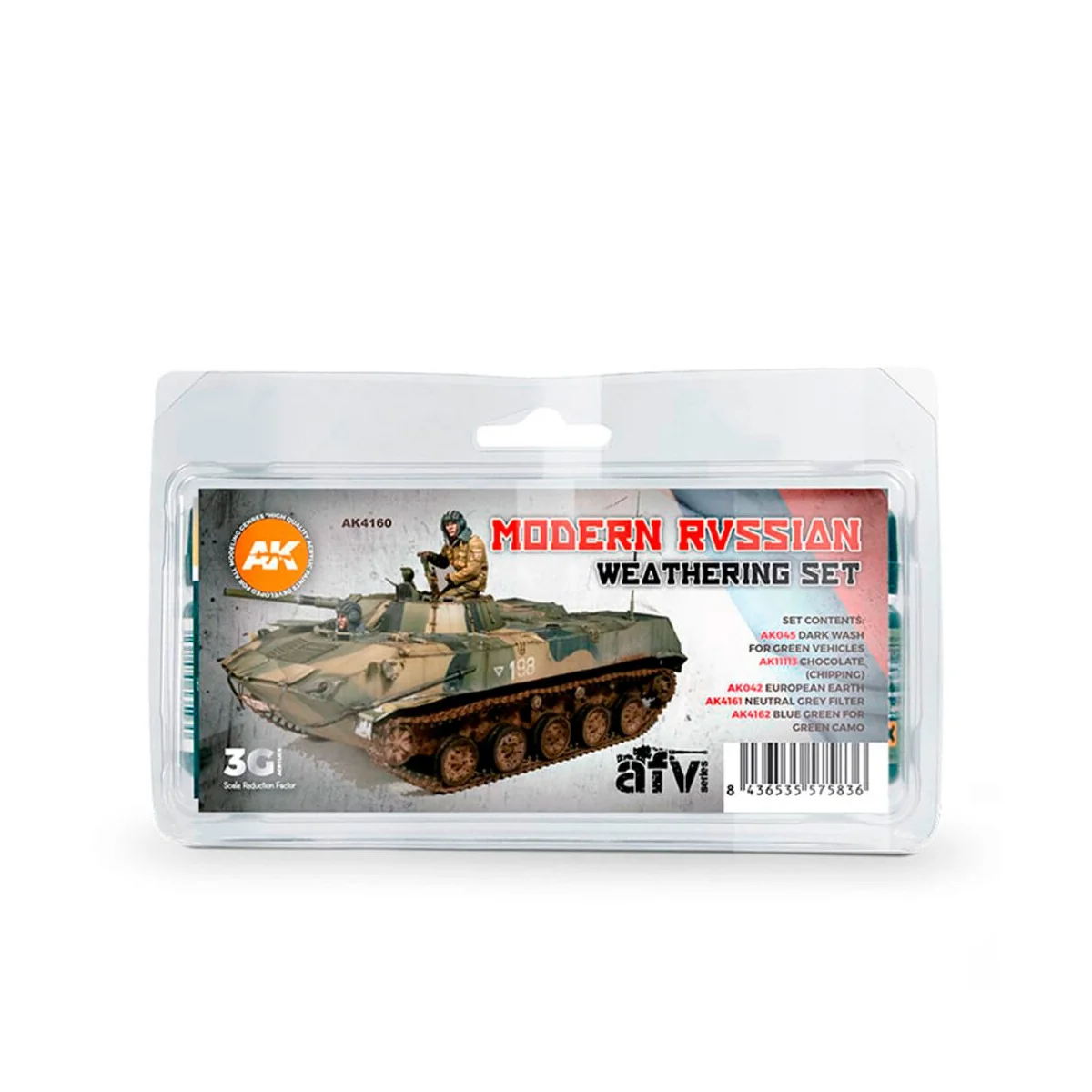 MODERN RUSSIAN WEATHERING SET - AK Interactive AK4160