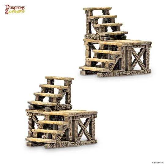 Dungeons & Lasers Expansion Set: STAIRS PACK - Archon Studio DNL0038