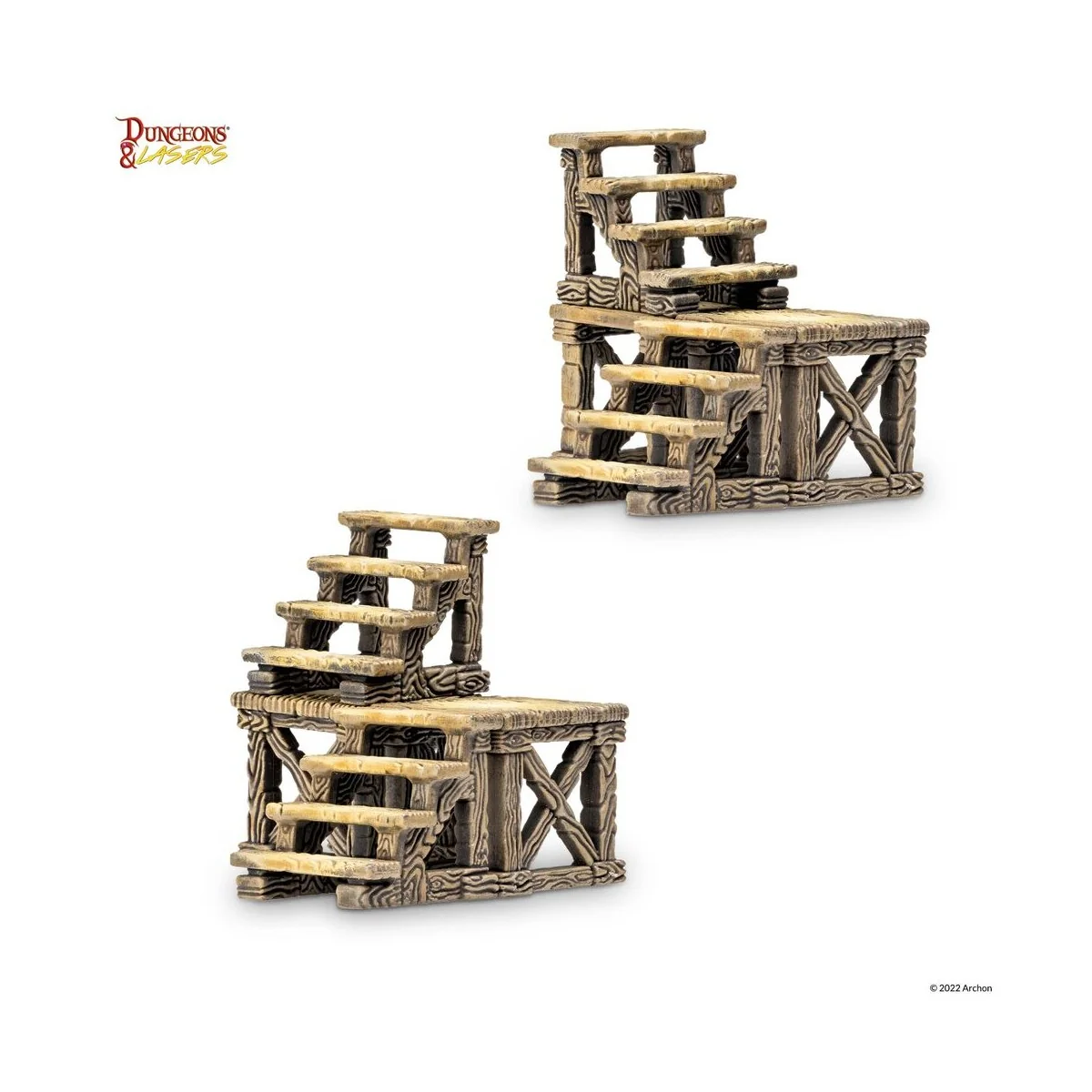 Dungeons & Lasers Expansion Set: STAIRS PACK - Archon Studio DNL0038