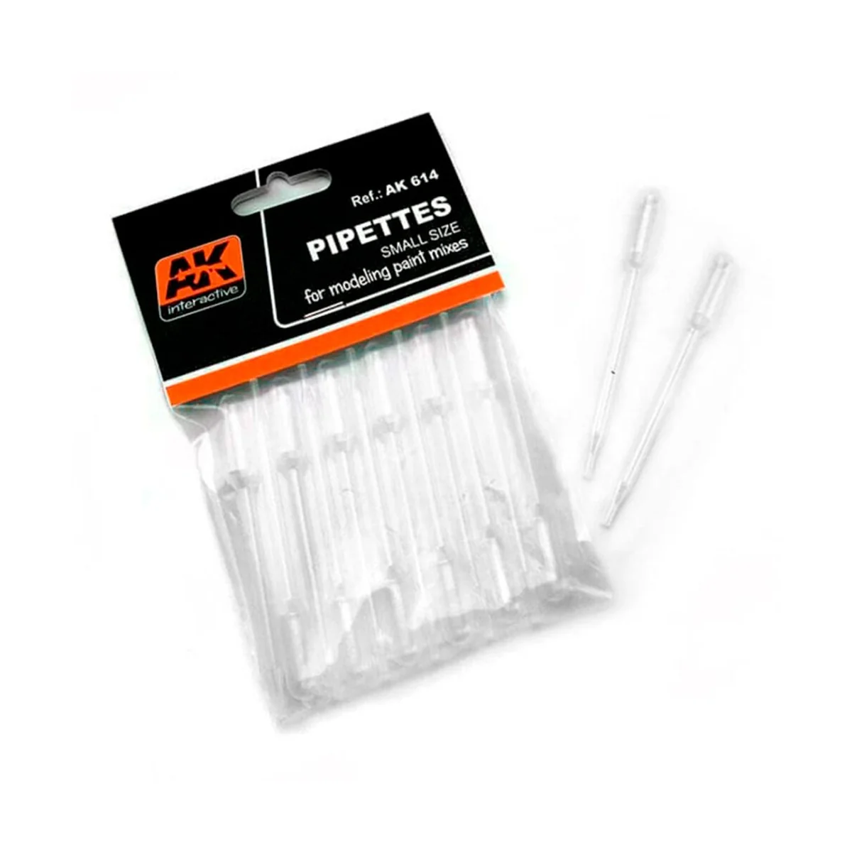 PIPETTES SMALL SIZE (12 units) - AK Interactive AK614