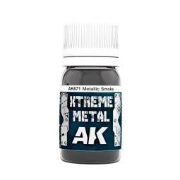 XTREME METAL SMOKE METALLIC - AK Interactive AK671