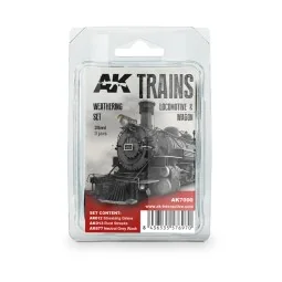 LOCOMOTIVE & WAGON - AK Interactive AK7000