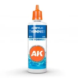 ACRYLIC THINNER 60 ml - AK Interactive AK712