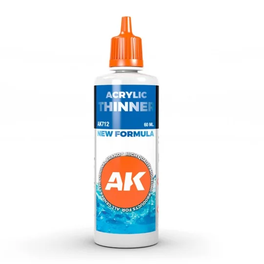 ACRYLIC THINNER 60 ml - AK Interactive AK712