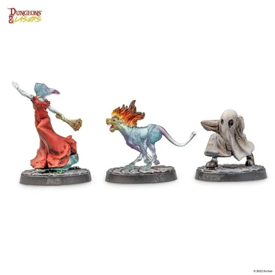 Dungeons & Lasers Miniatures: GHOSTS MINIATURE PACK - Archon Studio...