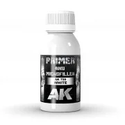 WHITE PRIMER AND MICROFILLER 100 ml - AK Interactive AK759