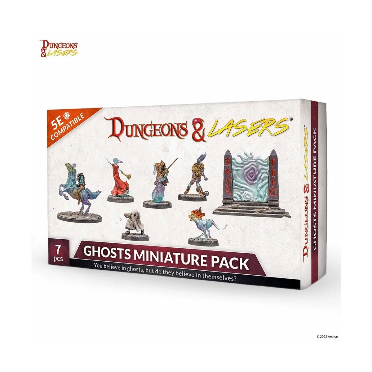 Dungeons & Lasers Miniatures: GHOSTS MINIATURE PACK - Archon Studio...