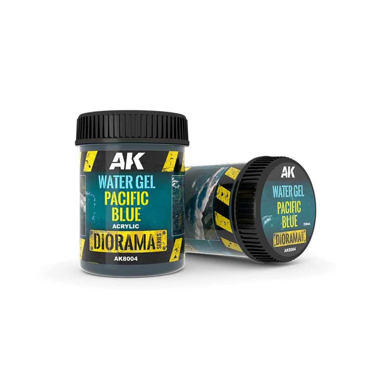 WATER GEL PACIFIC BLUE - 250ml (Acrylic) - AK Interactive AK8004
