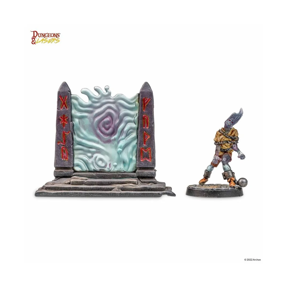 Dungeons & Lasers Miniatures: GHOSTS MINIATURE PACK - Archon Studio...