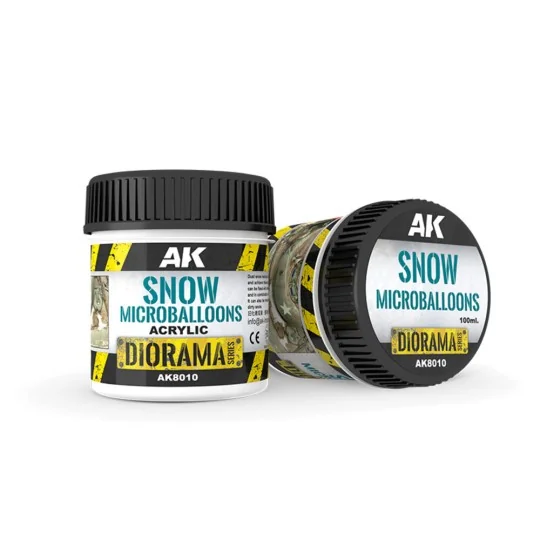SNOW MICROBALLOONS - 100ml - AK Interactive AK8010